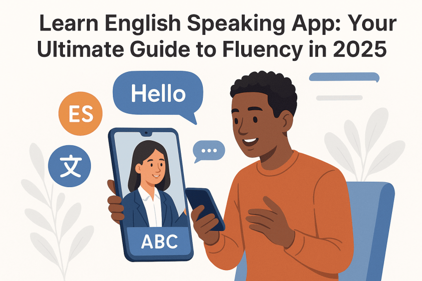 App para aprender a hablar ingl&eacute;s: Gu&iacute;a definitiva para alcanzar fluidez en 2025